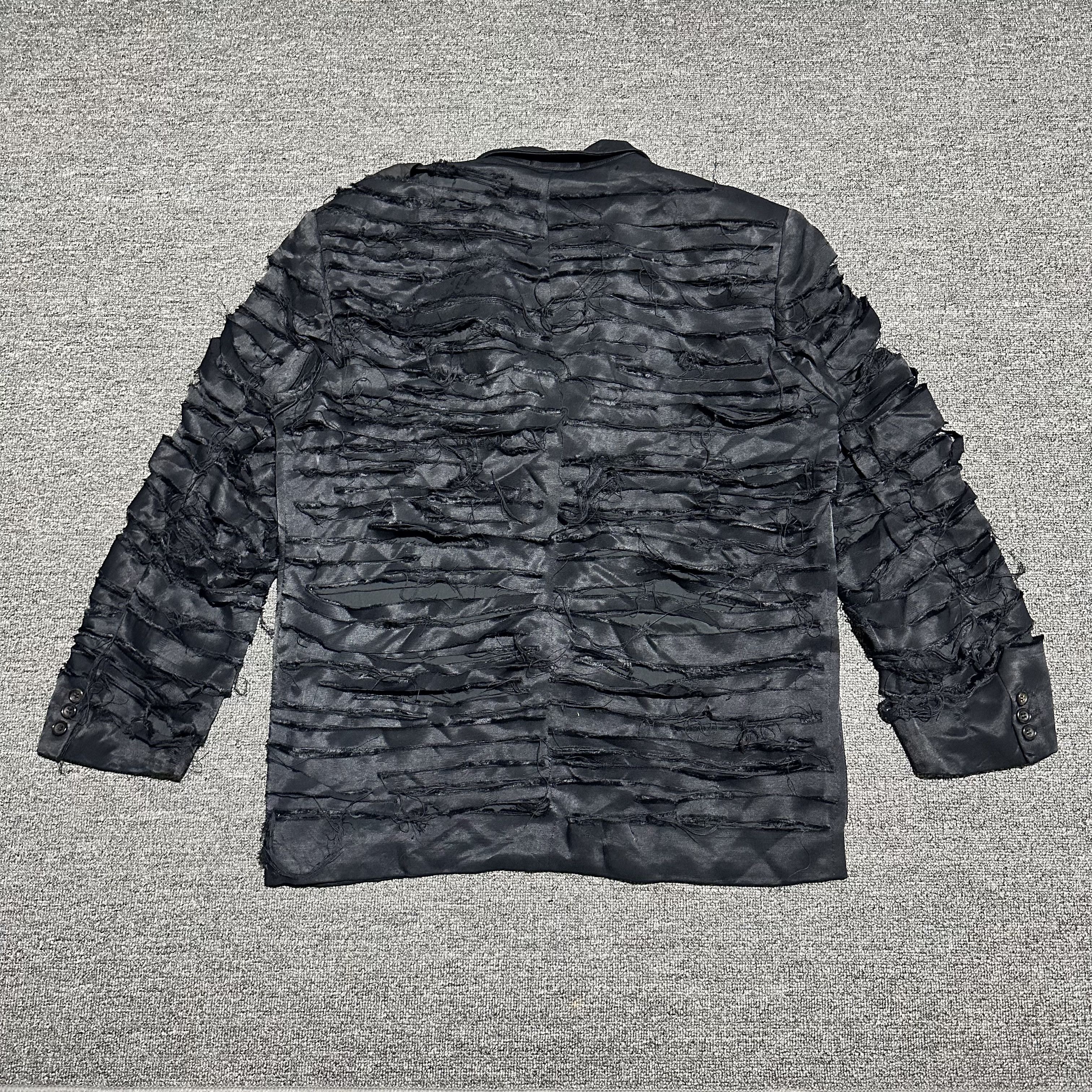 Comme des Garcons Homme Comme des Garcons Distressed Blazer Size US M / EU 48-50 / 2 - 1 Thumbnail