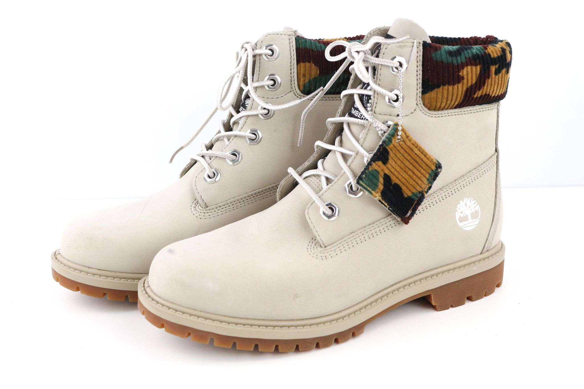 Timberland A2M83-A6250 EU37.5/38 Grey Leather High Top Shoes 80570 Size US 6.5 / IT 36.5 - 4 Thumbnail