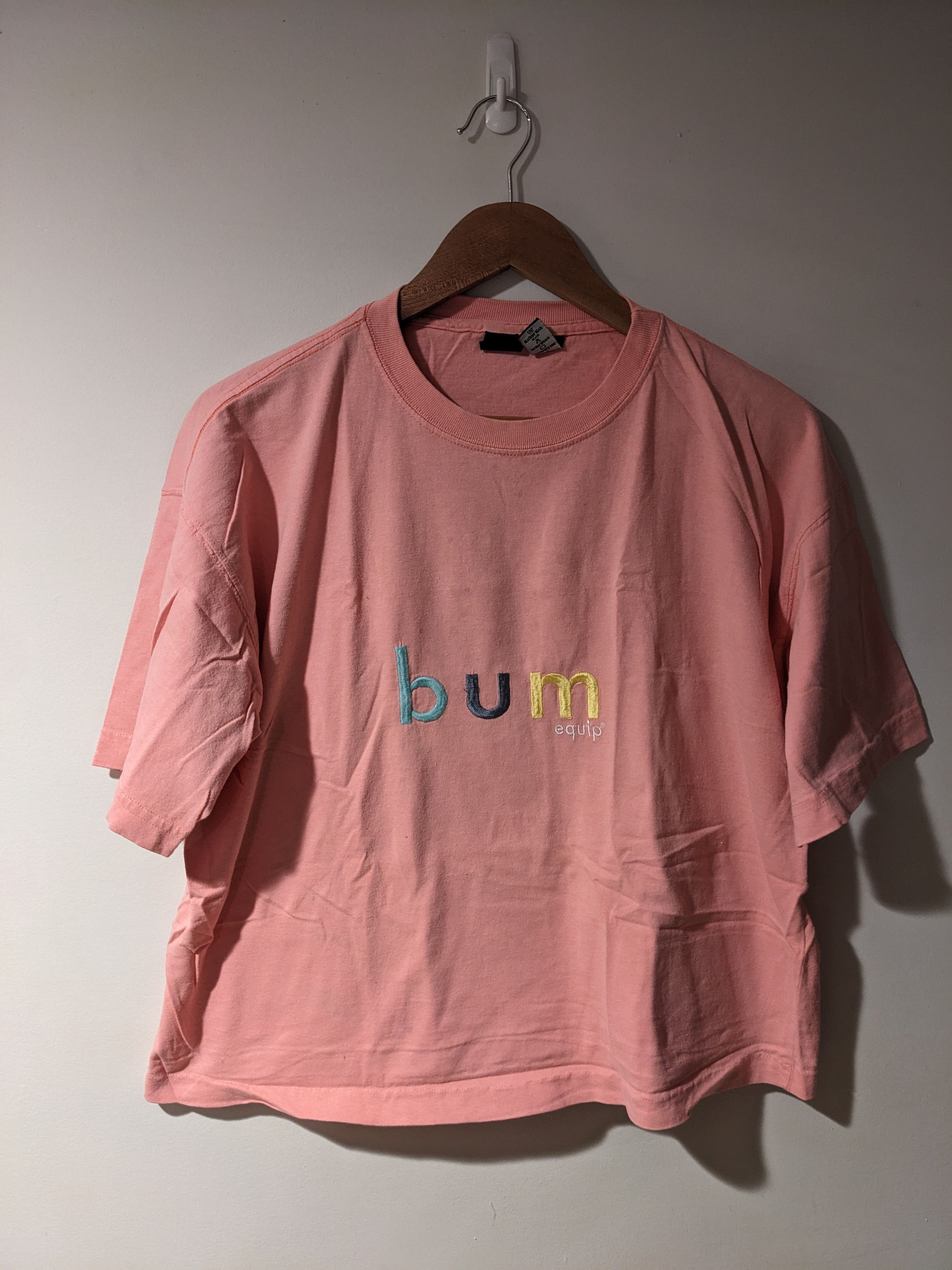 B.U.M Equipment × Vintage Vintage Y2K Bum Equipment Spell Out Medium Cropped T-Shirt Size M / US 6-8 / IT 42-44 - 1 Thumbnail