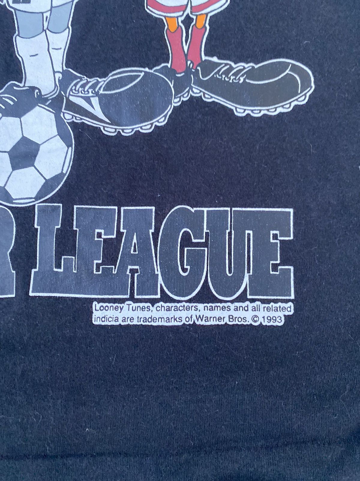 Vintage Vintage 90’s Looney Tunes Soccer League Tees Size US L / EU 52-54 / 3 - 5 Thumbnail