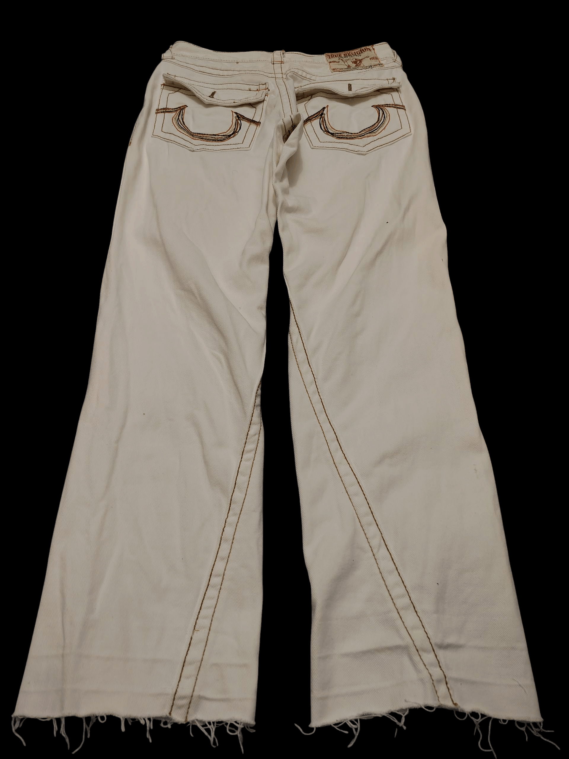 True Religion × Vintage 💥Insane💥 Damage True Religion Jeans Size US 29 - 3 Thumbnail