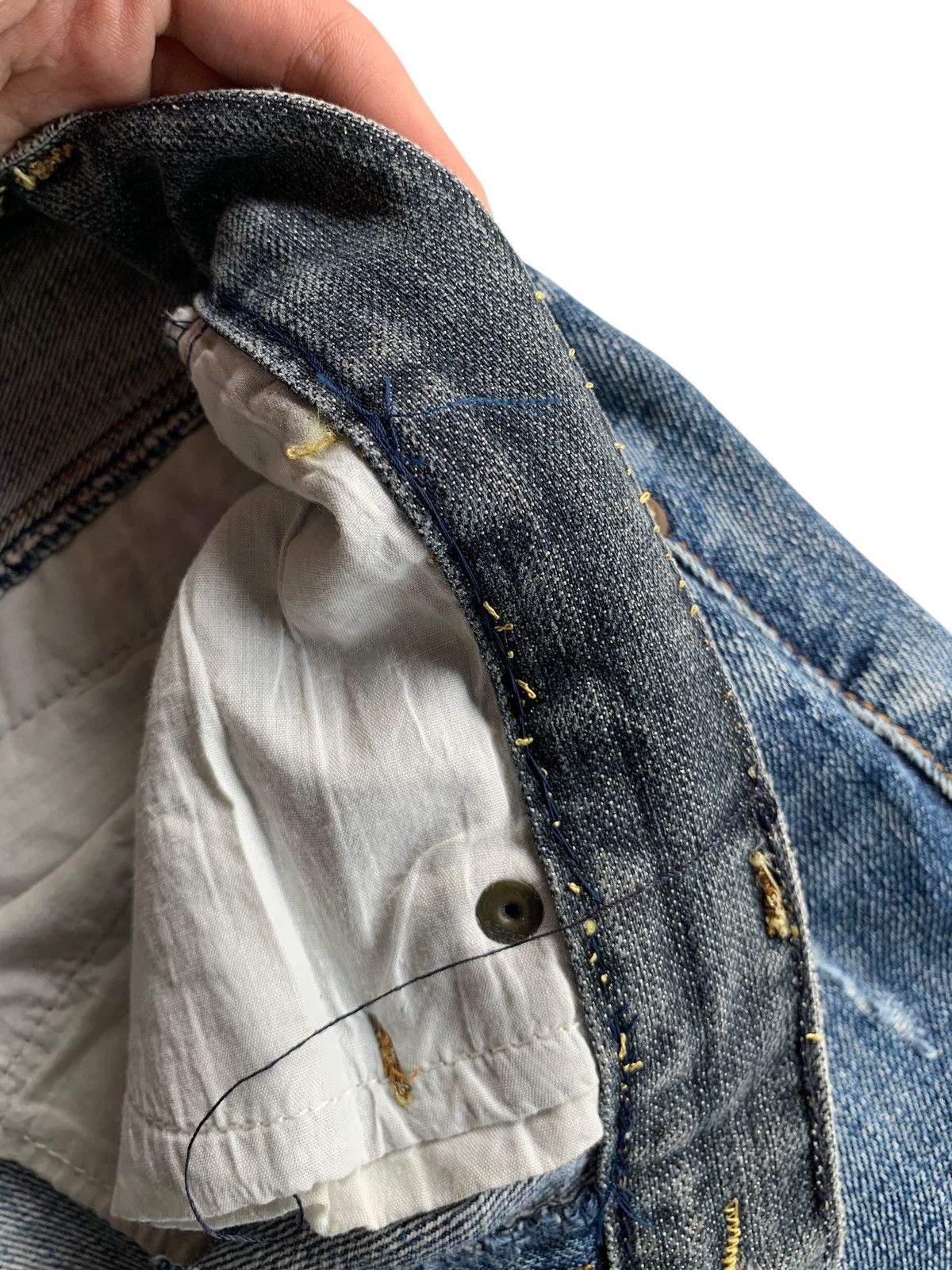 PPFM BreathMint Brthbeath Japanese Punk style Distressed Denim🎌☠️ Size US 34 / EU 50 - 19 Thumbnail