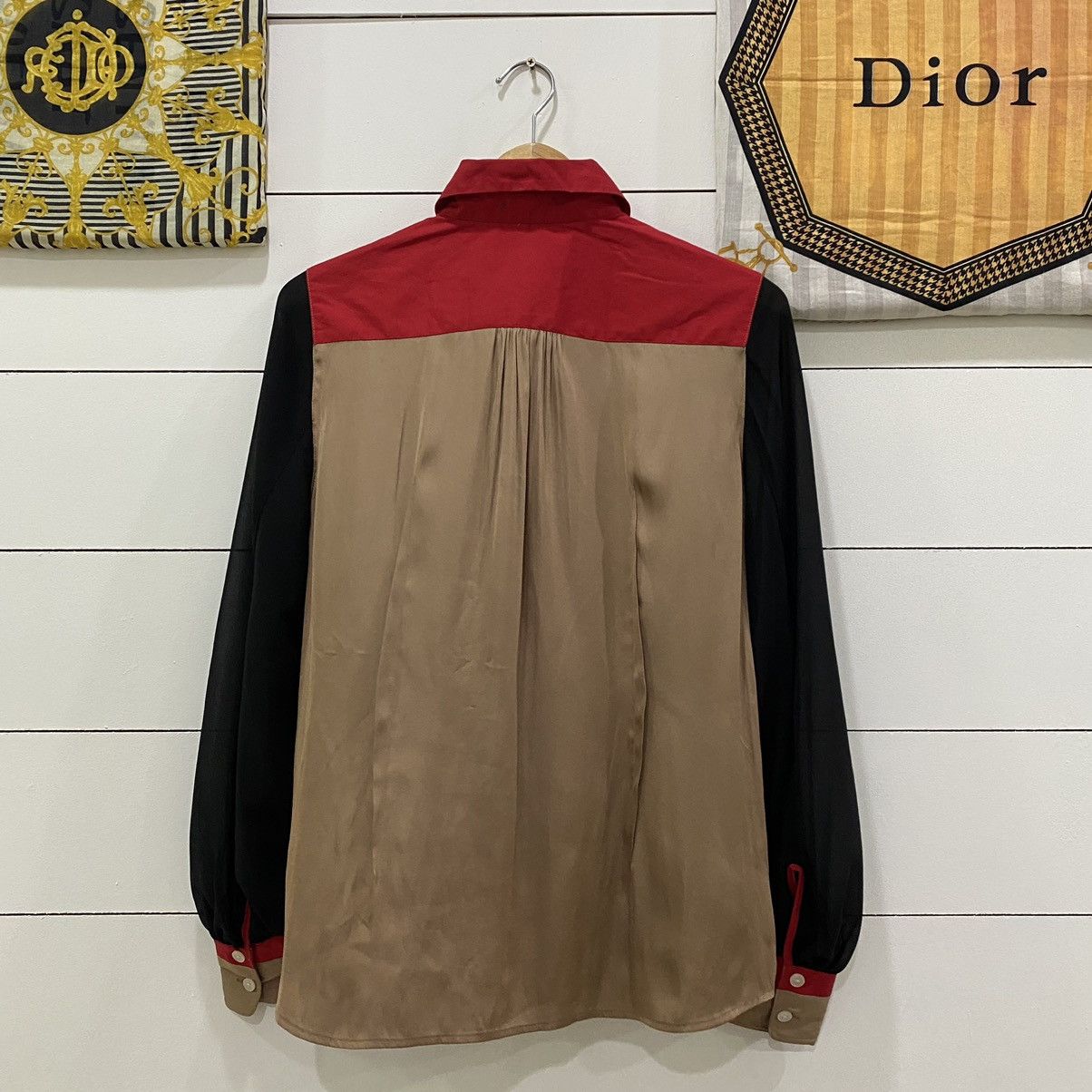 GU GU x Undercover Womens Combination Blouse Size US L / EU 52-54 / 3 - 4 Thumbnail
