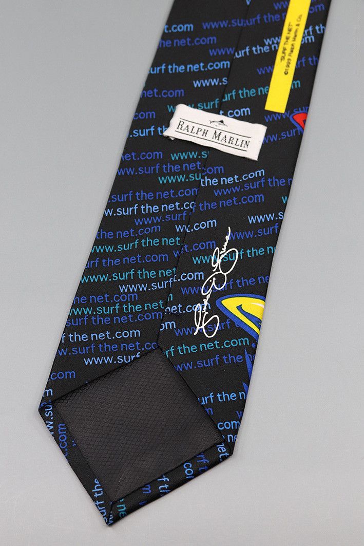 Ralph Marlin 1999 Ralph Marlin “Surf the Net” Novelty Necktie Size ONE SIZE - 2 Thumbnail