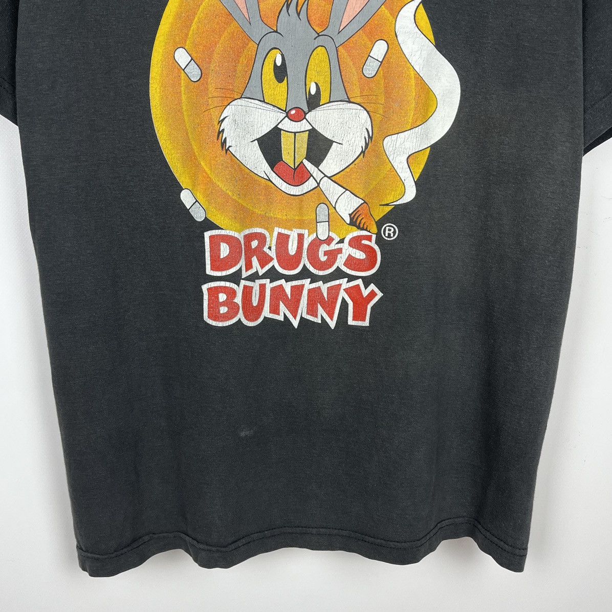 Seditionaries Vintage Drugs Bunny parody rare faded tee 90’s Size US M / EU 48-50 / 2 - 3 Thumbnail