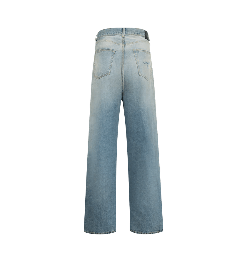 R13 o1h1sh11225 Wayne Articulated Knee Jean in Blue Size US 30 / EU 46 - 2 Thumbnail