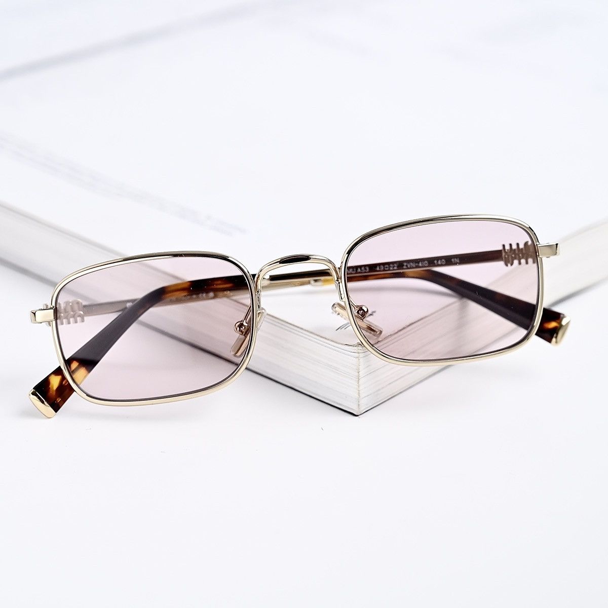 Miu Miu MIU MIU 0MU A53S SUNGLASSES Size ONE SIZE - 12 Thumbnail