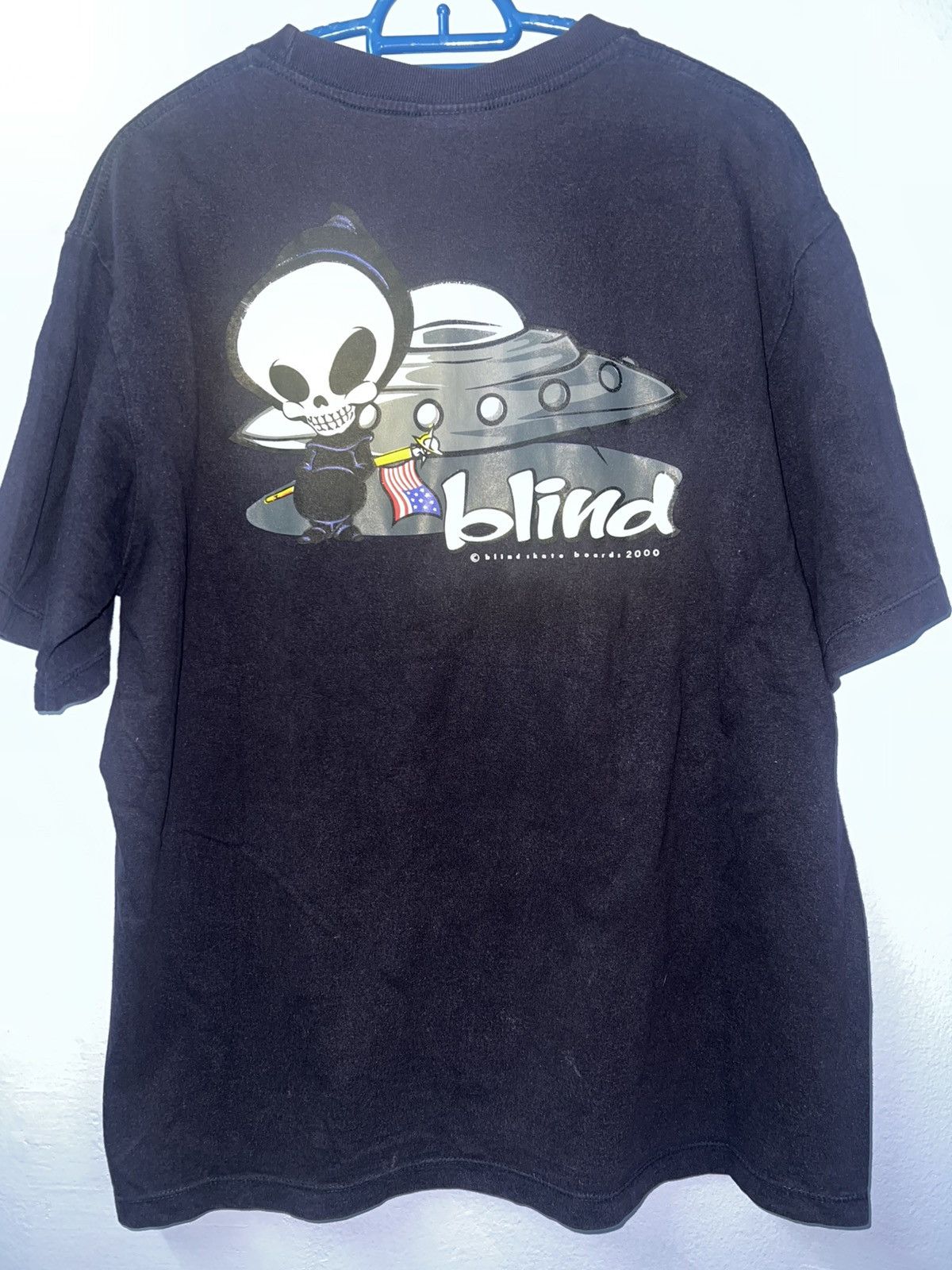 Blind Skateboards Vintage Blind Skateboards Shirt Size US L / EU 52-54 / 3 - 3 Thumbnail