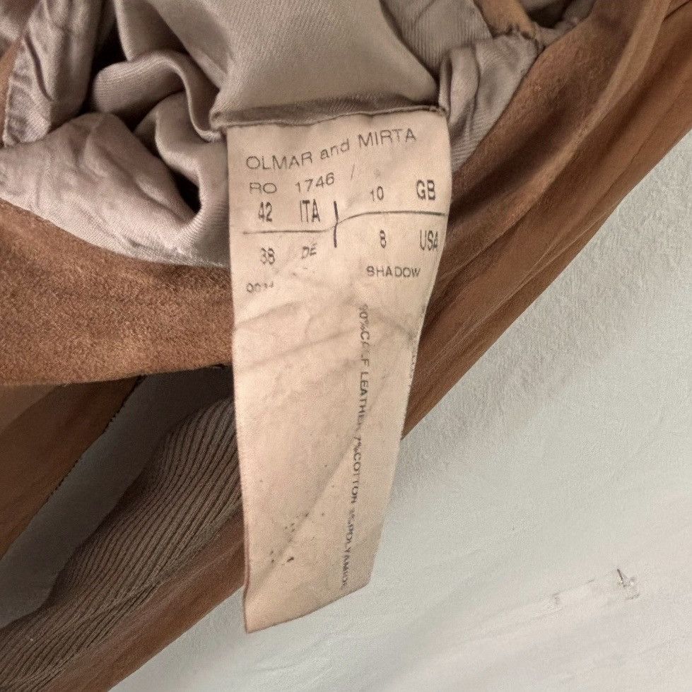 Rick Owens Rick Owens Dust leather Jacket 90s Size US XXS / EU 40 - 4 Thumbnail