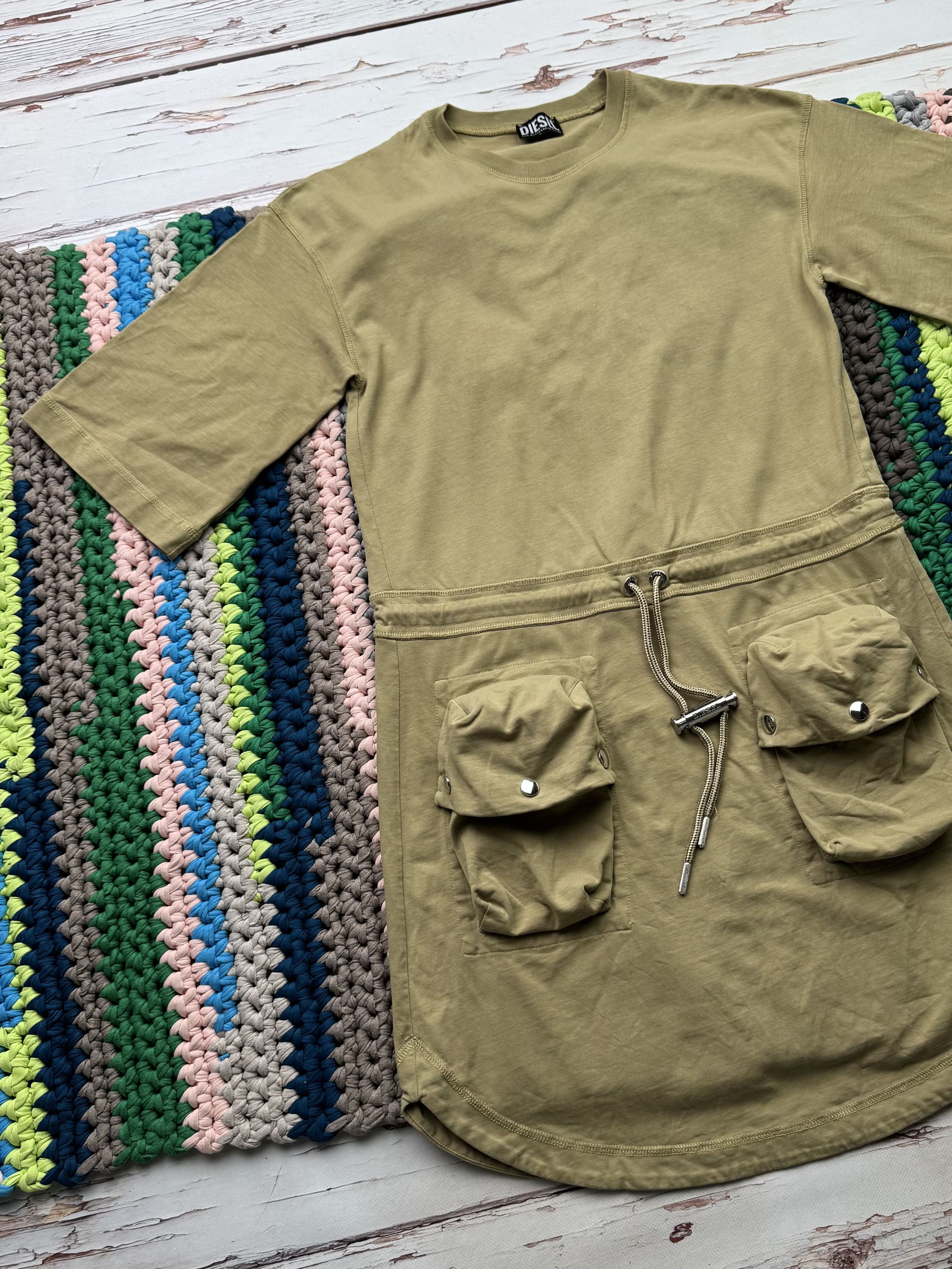 Diesel Diesel Multi-Pocket Dress (V63)(D10) Size S / US 4 / IT 40 - 2 Thumbnail