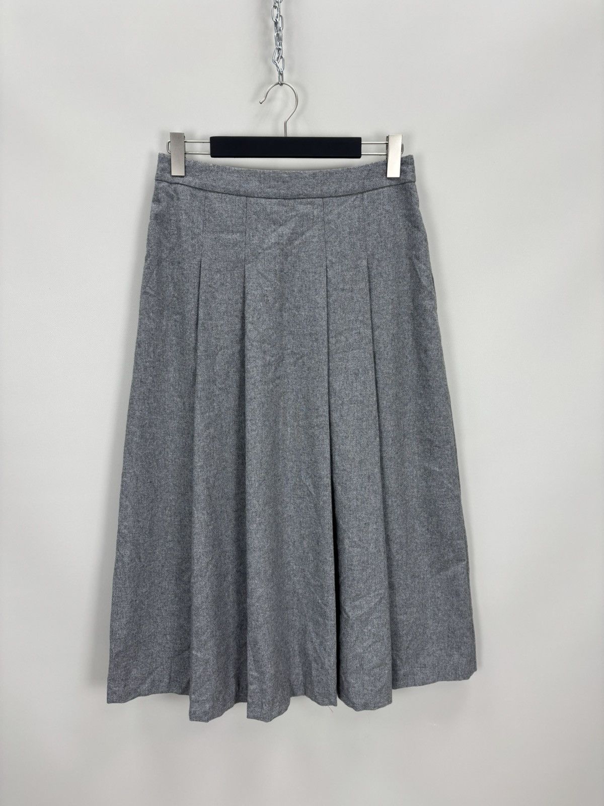 Other Womens wool skirt Luis Trenker Size 44 Color Gray Size 30" / US 8 / IT 44 - 6 Thumbnail