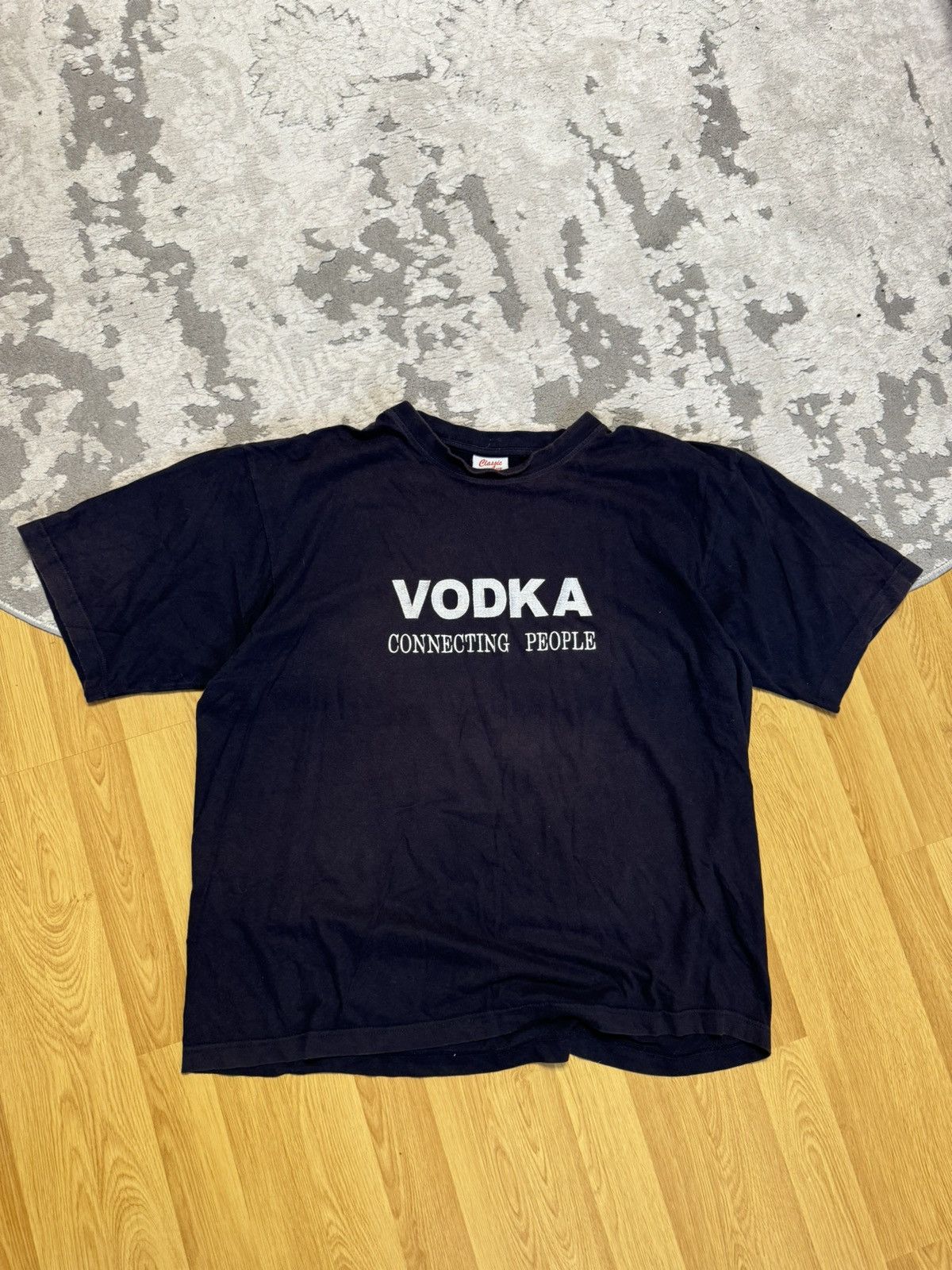 Vintage 🔥Vintage Vodka Connecting People Nokia Tee Size US L / EU 52-54 / 3 - 3 Thumbnail