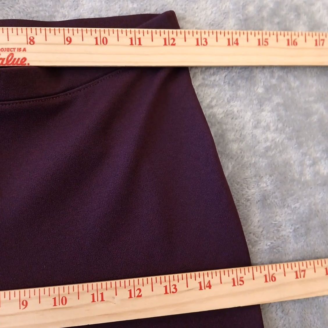 Express Express Legging Ankle Pants Womens XS Short Purple Pull On Stretch 24x29 Size 26" / US 2 / IT 38 - 3 Thumbnail