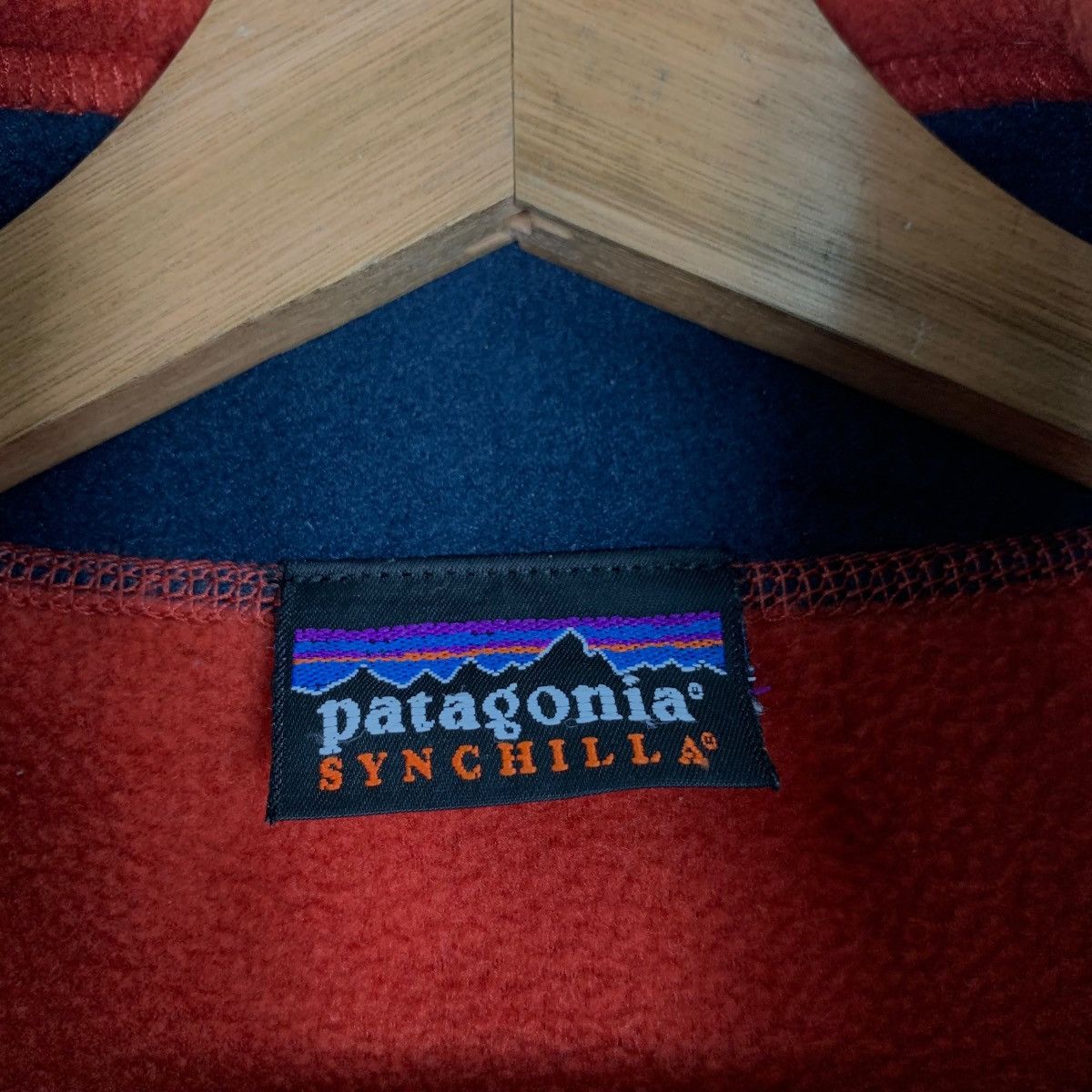 Patagonia PATAGONIA Synchilla Red Fleece Vest #0434-C20 Size US L / EU 52-54 / 3 - 15 Thumbnail