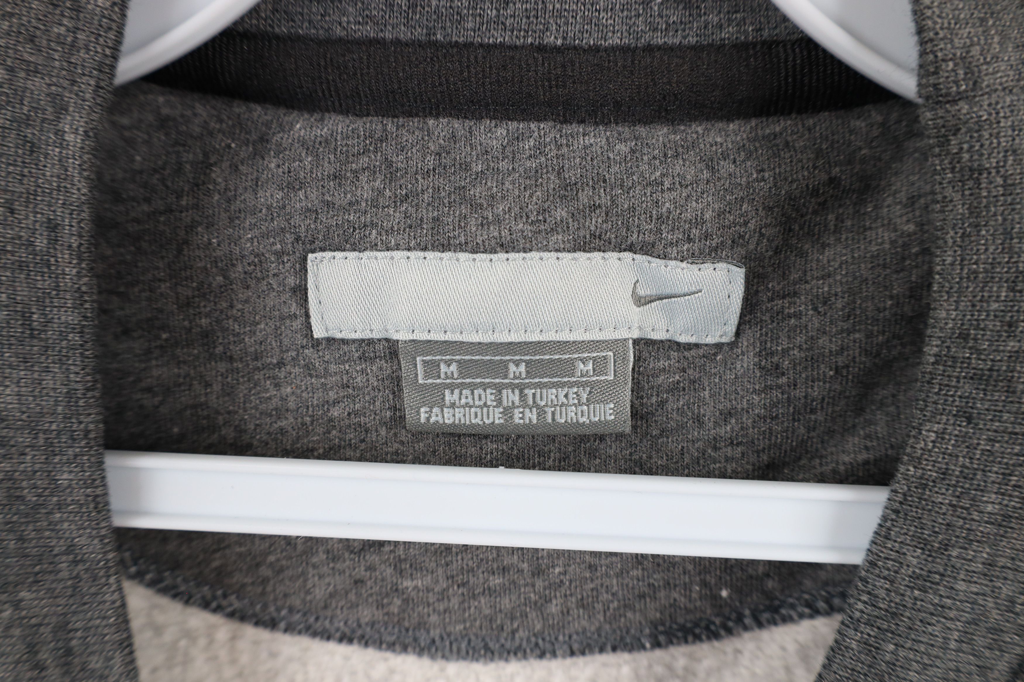 Nike × Vintage Vintage Nike Scott Mini Swoosh Crewneck Sweatshirt Gray Size US M / EU 48-50 / 2 - 5 Thumbnail