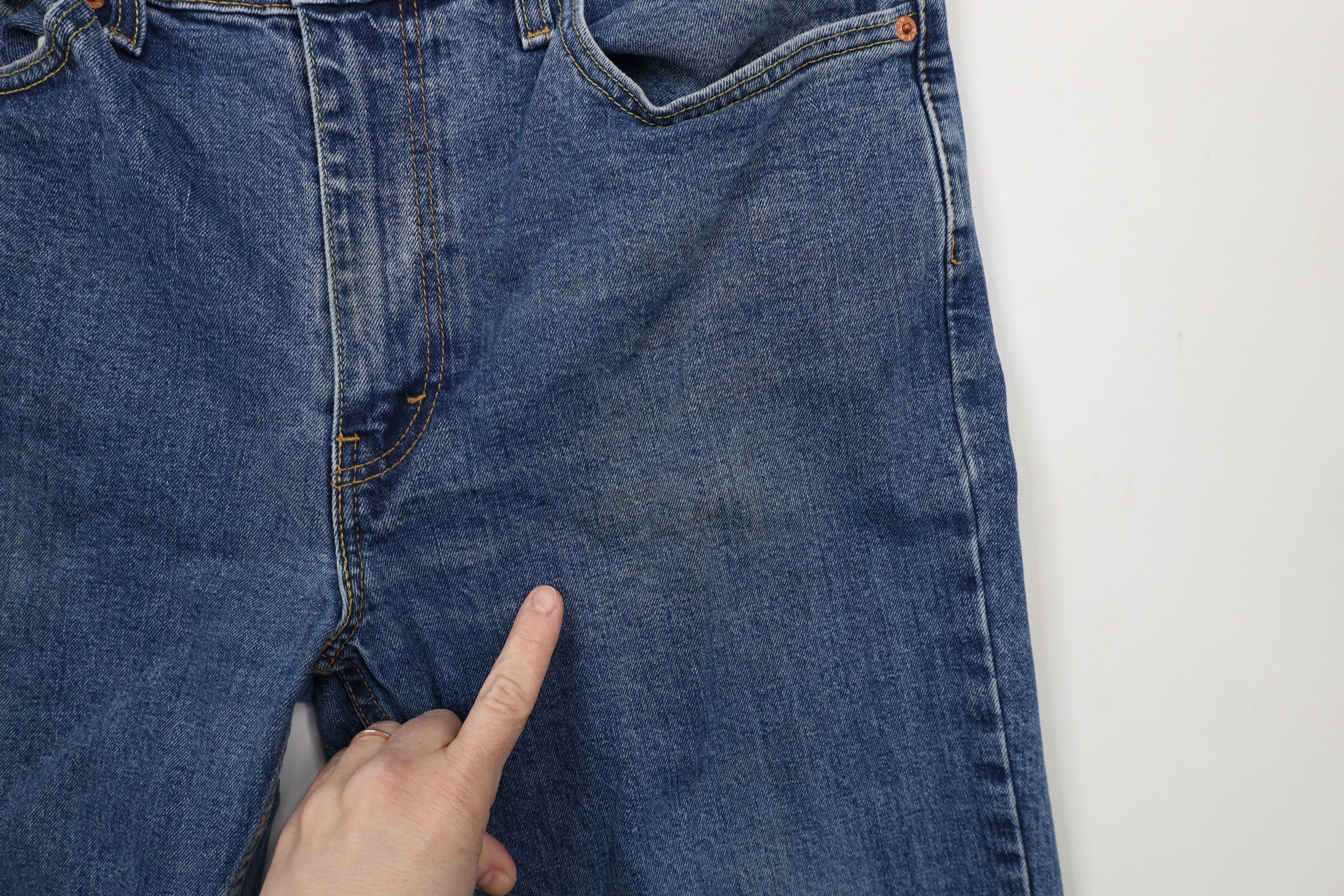 Levi's × Vintage Vintage Y2K Levis 514 Straight Leg Denim Jeans Blue Cotton Size US 36 / EU 52 - 6 Thumbnail