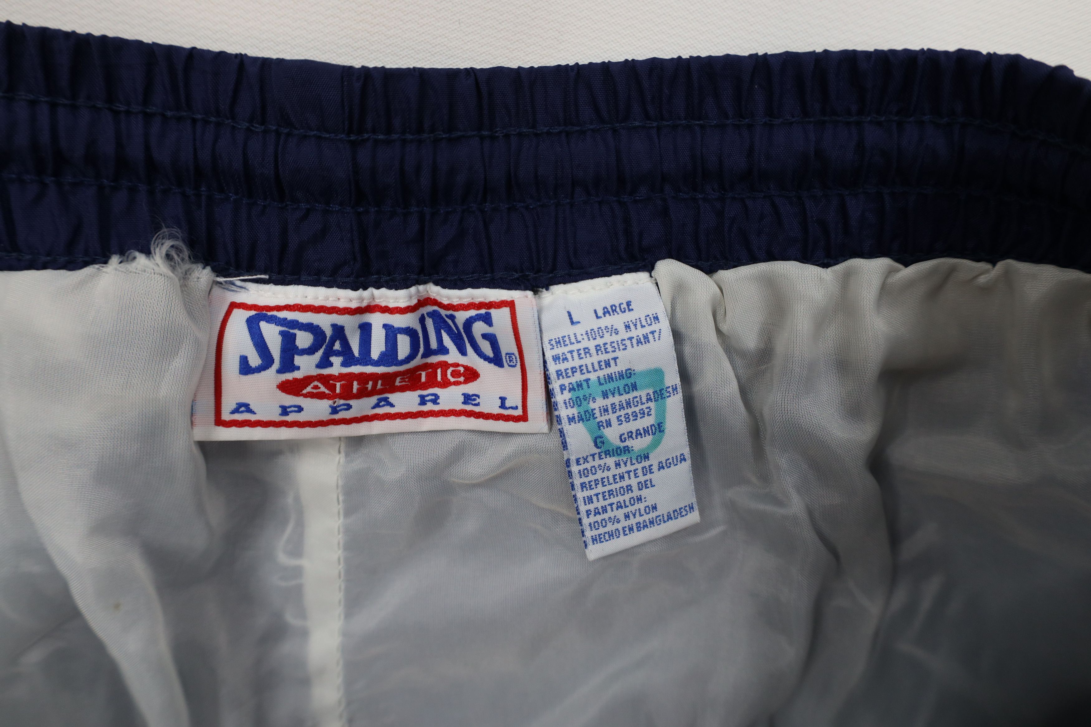 Vintage Vintage 90s Streetwear Lined Windbreaker Joggers Pants Blue Size US 36 / EU 52 - 9 Thumbnail