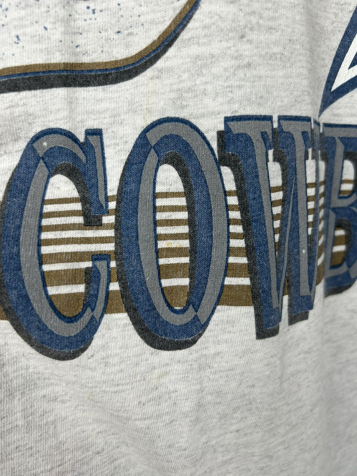 NFL Vintage 90s NFL Dallas Cowboys T-Shirt Size US XL / EU 56 / 4 - 12 Thumbnail