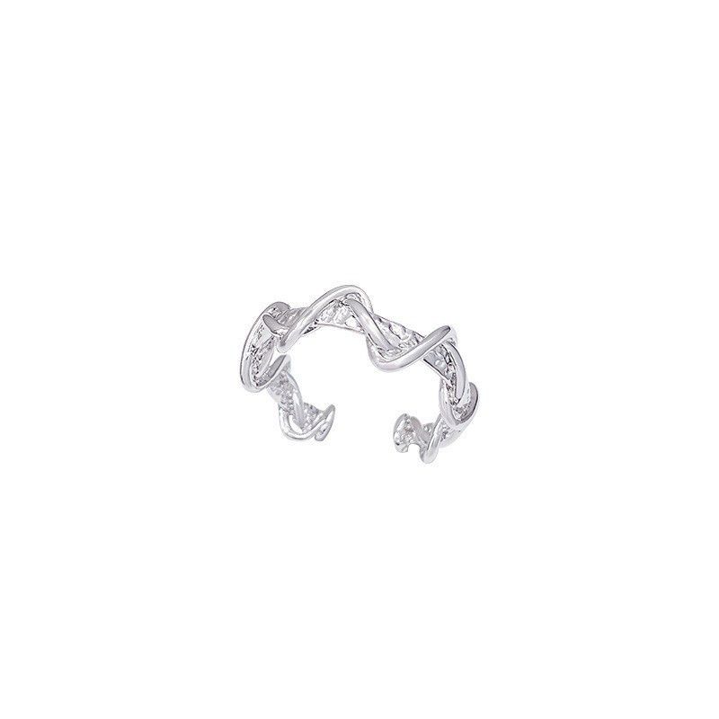 Jewelry Rare Jewelry Rings Open Size Chrome Ring (Size 7-13) Size ONE SIZE - 5 Thumbnail