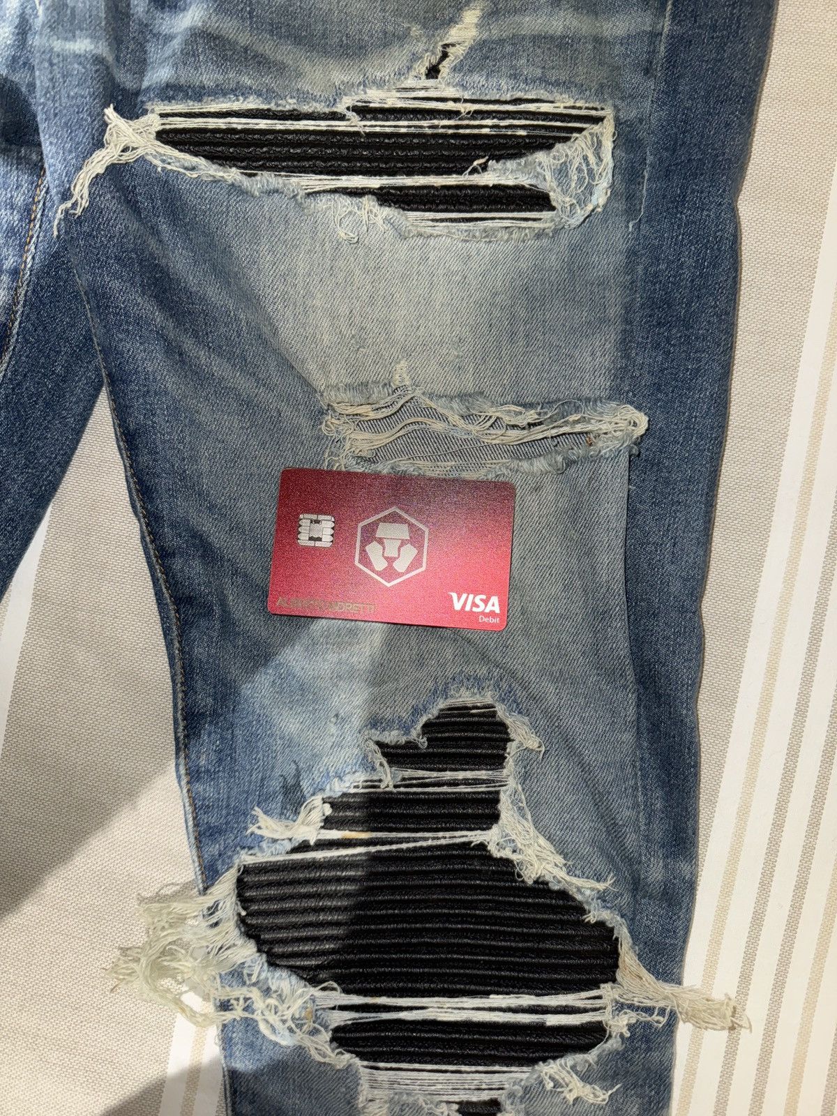 Amiri Amiri MX1 denim jeans - 2018 release!!! Size US 31 - 4 Thumbnail