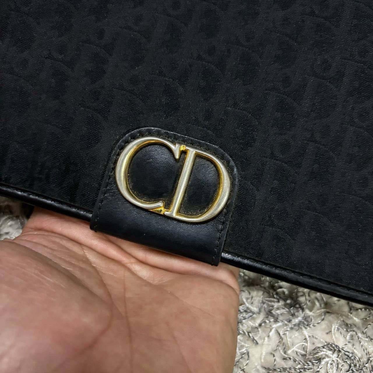 Christian Dior Monsieur Vtg Christian Dior Honeycomb Trotter Monogram Shoulder Bag Size ONE SIZE - 14 Thumbnail
