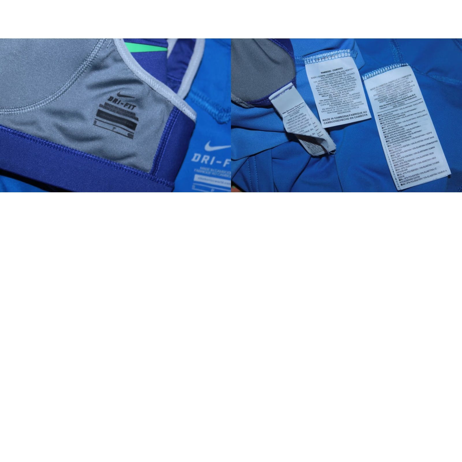Nike Nike Sports bra top shirt S set of 3 Womens Size S / US 4 / IT 40 - 8 Thumbnail