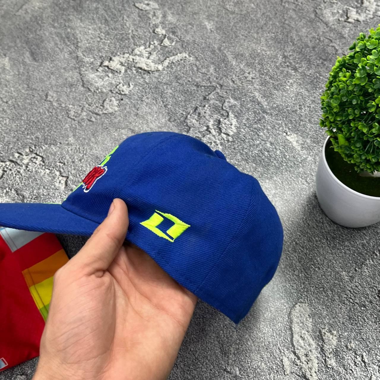 Vintage Vintage Y2K Monster Energy hat cap race moto skate baggy DC Size ONE SIZE - 8 Thumbnail