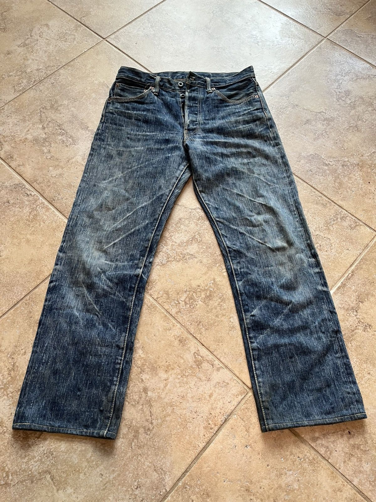 Oni 15.7 oz Raw Selvedge Oni denim Size US 32 / EU 48 - 1 Thumbnail