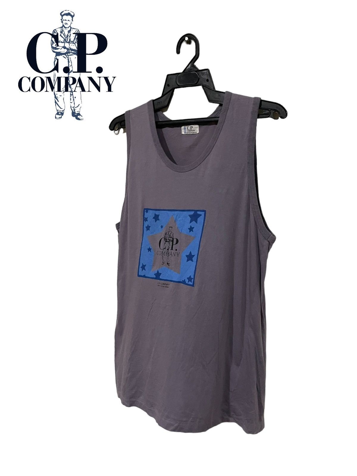 C.P. Company × Massimo Osti VTG C.P. Company Massimo Osti Single Stitch Tank Tops Size US M / EU 48-50 / 2 - 8 Thumbnail