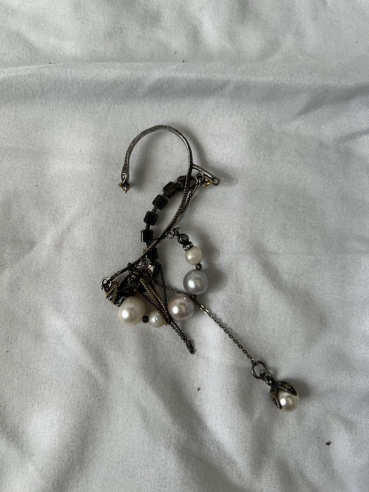 Designer × Japanese Brand Gunda pearl ear cuff Size ONE SIZE - 6 Thumbnail