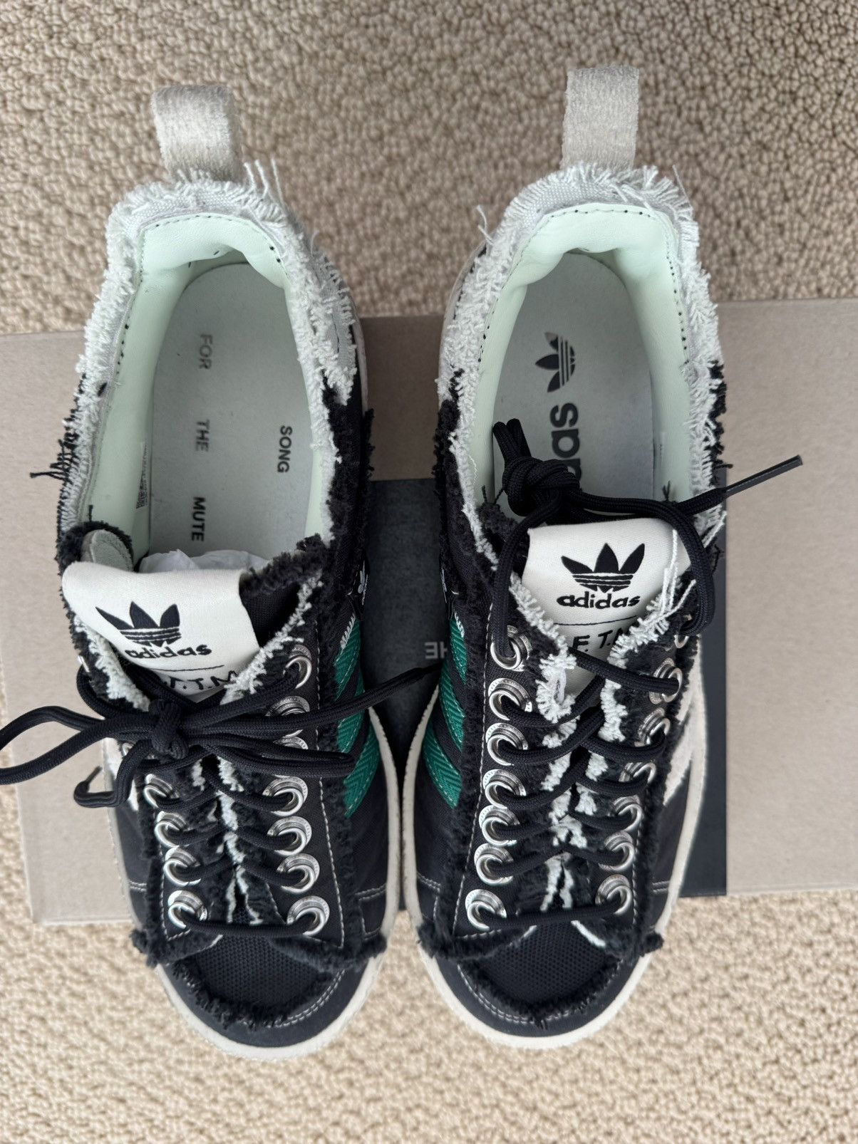 Adidas × Song For The Mute Adidas campus 80s song for the mute black size 8 Size US 8 / EU 41 - 2 Thumbnail