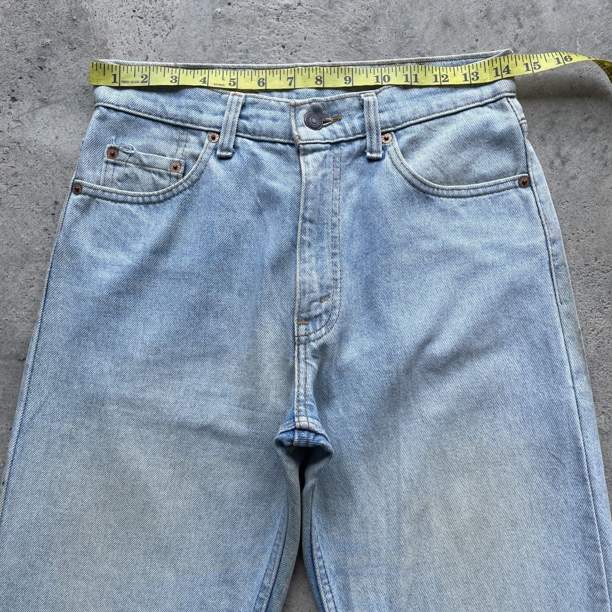 Levi's Vintage Clothing 90s Vintage Levi’s 510 USA LightWash Faded Jeans Pants W29 Size US 29 - 5 Thumbnail