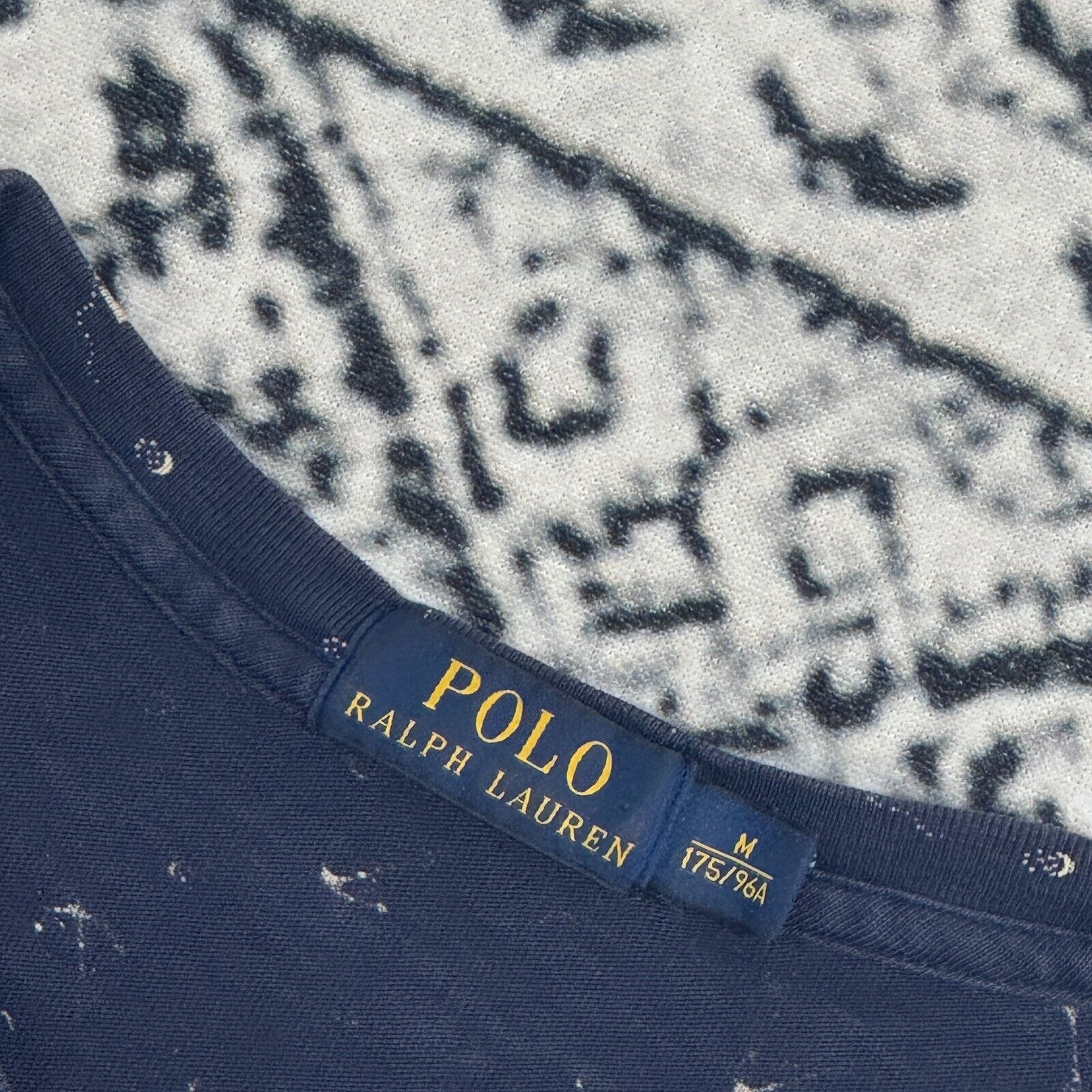 Ralph Lauren × Vintage Ralph Lauren Navy Cotton T-Shirt Size M Sailor Anchor Reg Size US M / EU 48-50 / 2 - 6 Thumbnail