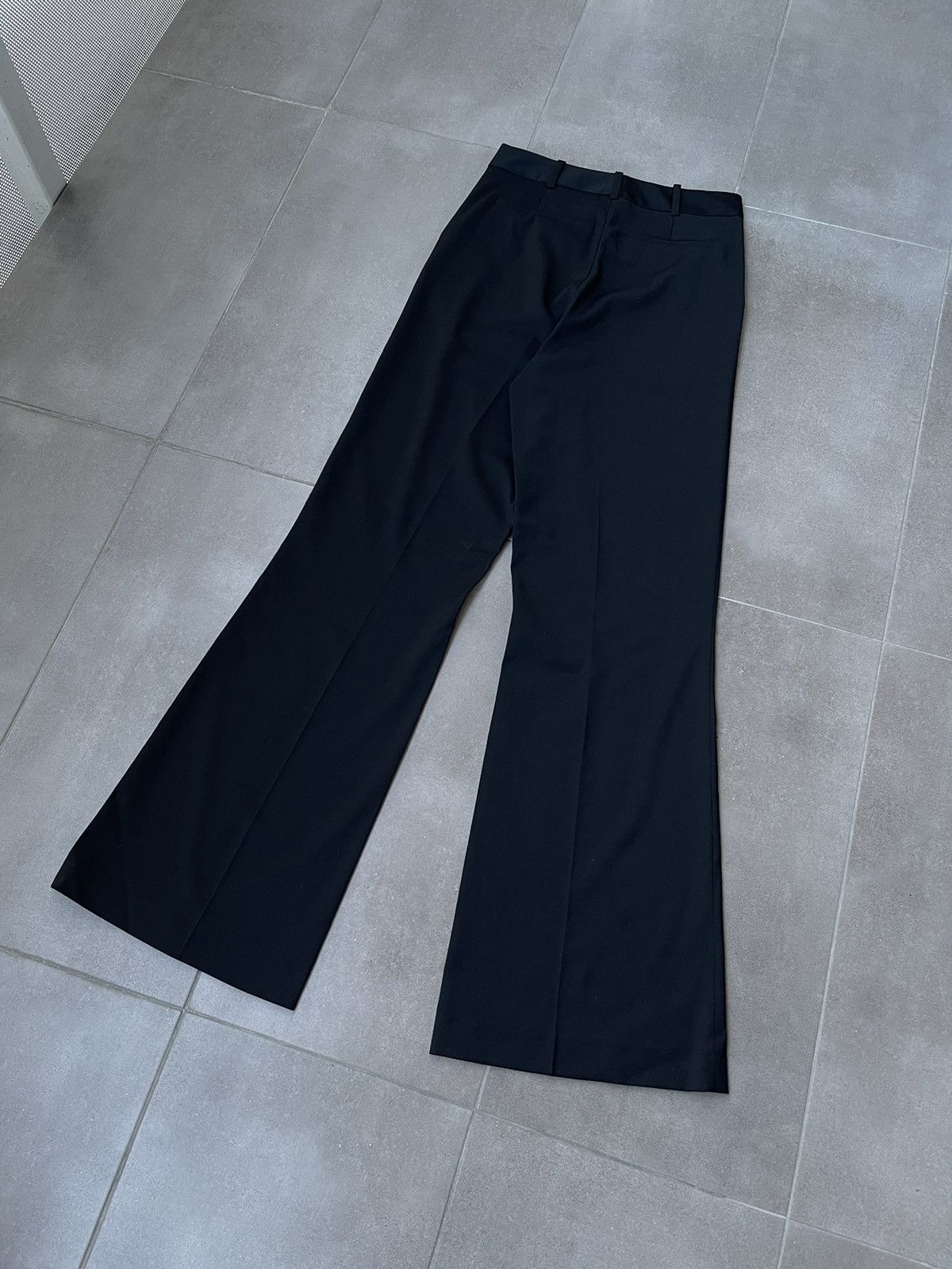 Han Kjobenhavn !DS! AW22 Han Kjobenhavn Wool Flared Black Trousers Size US 30 / EU 46 - 12 Thumbnail