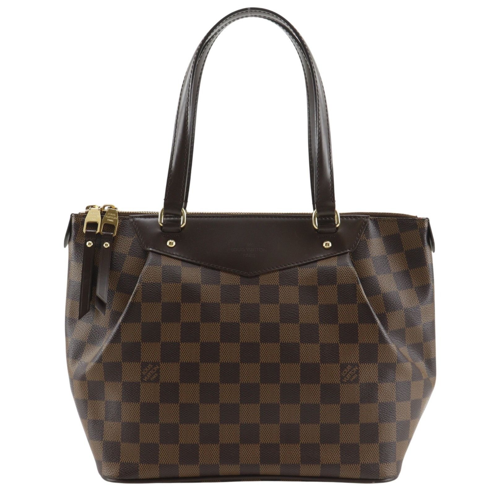 Louis Vuitton Louis Vuitton Louis Vuitton Westminster PM Damier Canvas Tote Bag Textile Tote Bag N41102 DUTY FREE for USA Size ONE SIZE - 1 Thumbnail