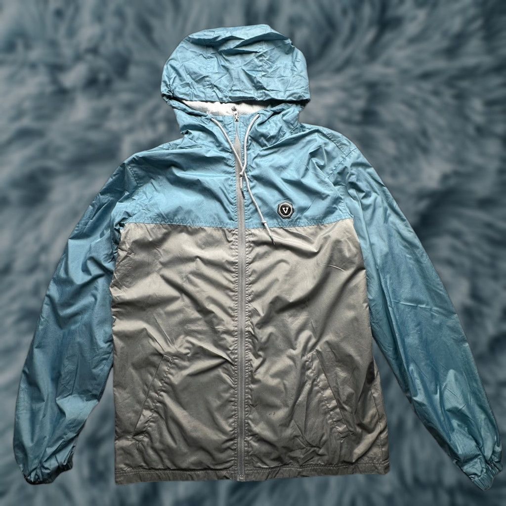 Vissla Vissla Windbreaker Jacket Men M Camper Eco Blue Gray Hooded Vintage: No, M, Regular Fit Size US M / EU 48-50 / 2 - 1 Thumbnail