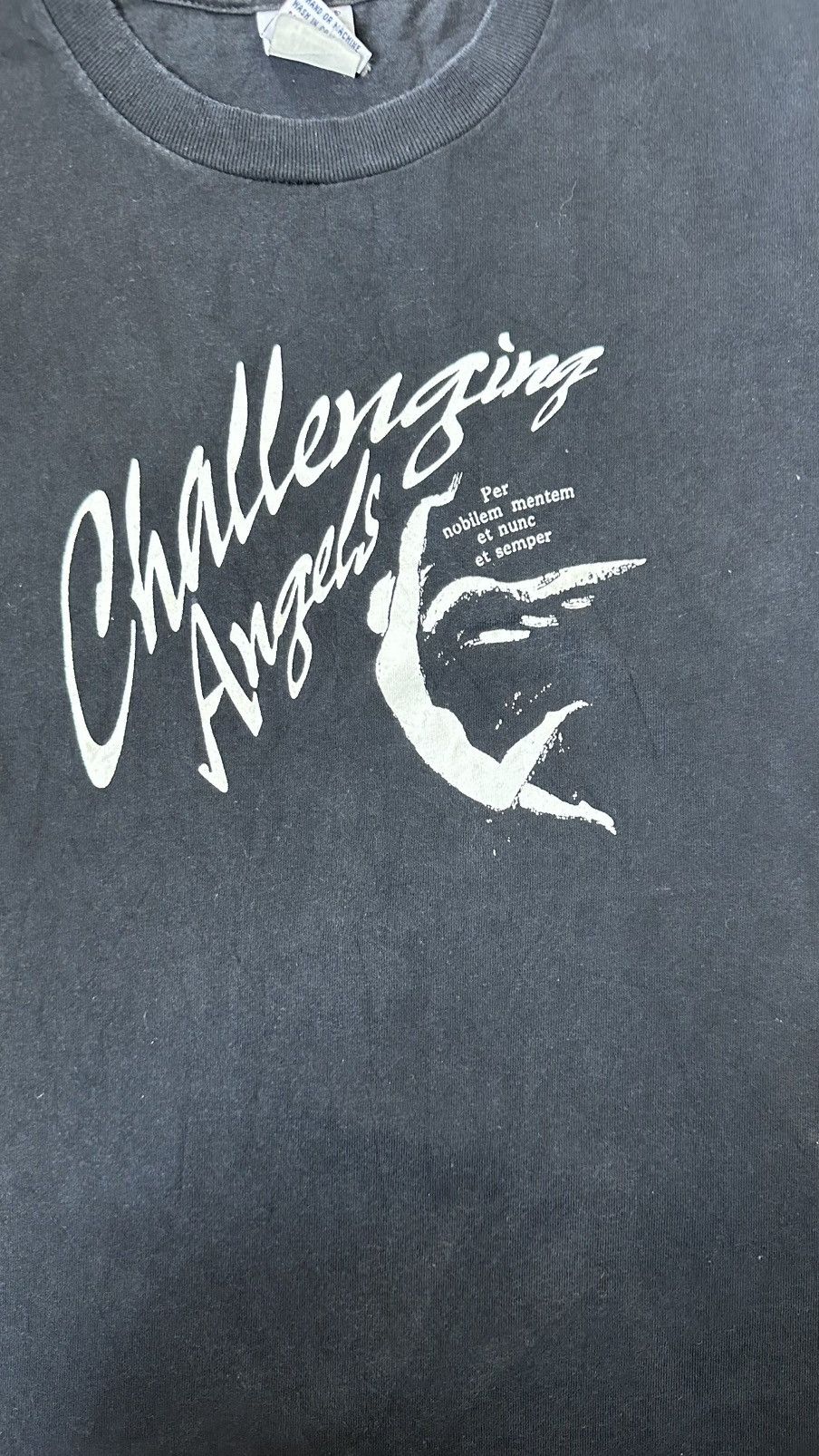 Vintage VINTAGE CHALLENGING ANGELS TEE Size US M / EU 48-50 / 2 - 2 Thumbnail