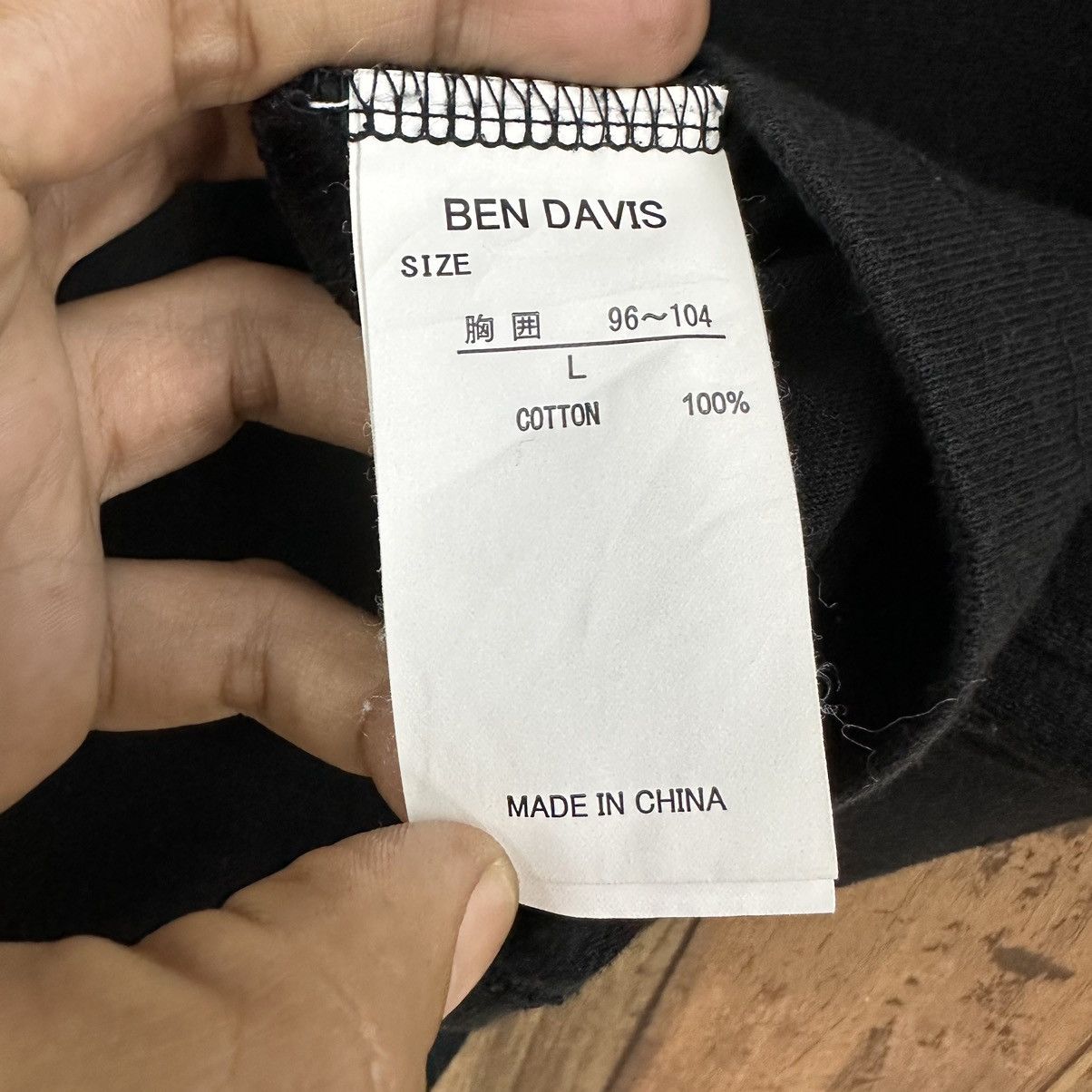 Ben Davis Y2k Ben Davis Single Pocket Tshirt A789 Size US L / EU 52-54 / 3 - 8 Thumbnail
