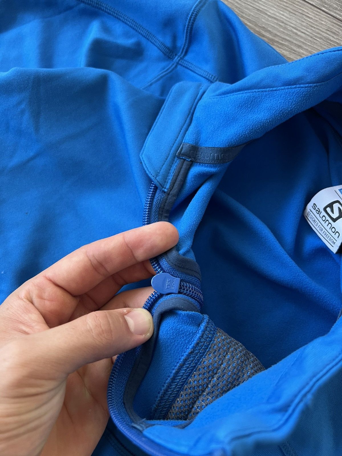 Salomon Salomon Advanced Skin Warm Zip Chest Pocket Sweatshirt Size US S / EU 44-46 / 1 - 20 Thumbnail