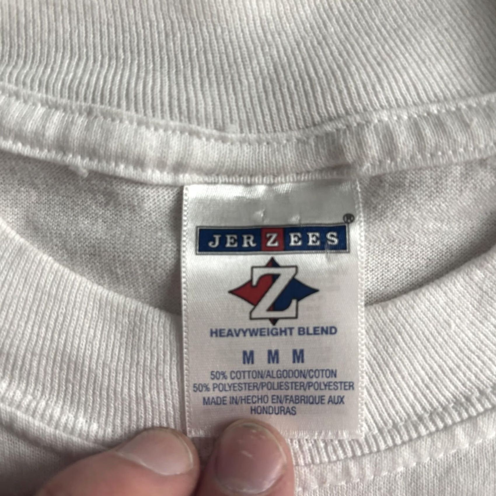 Jerzees VINTAGE Jerzees March To The Arch 2005 Shirt Mens M White T-Shirt Size US M / EU 48-50 / 2 - 2 Thumbnail