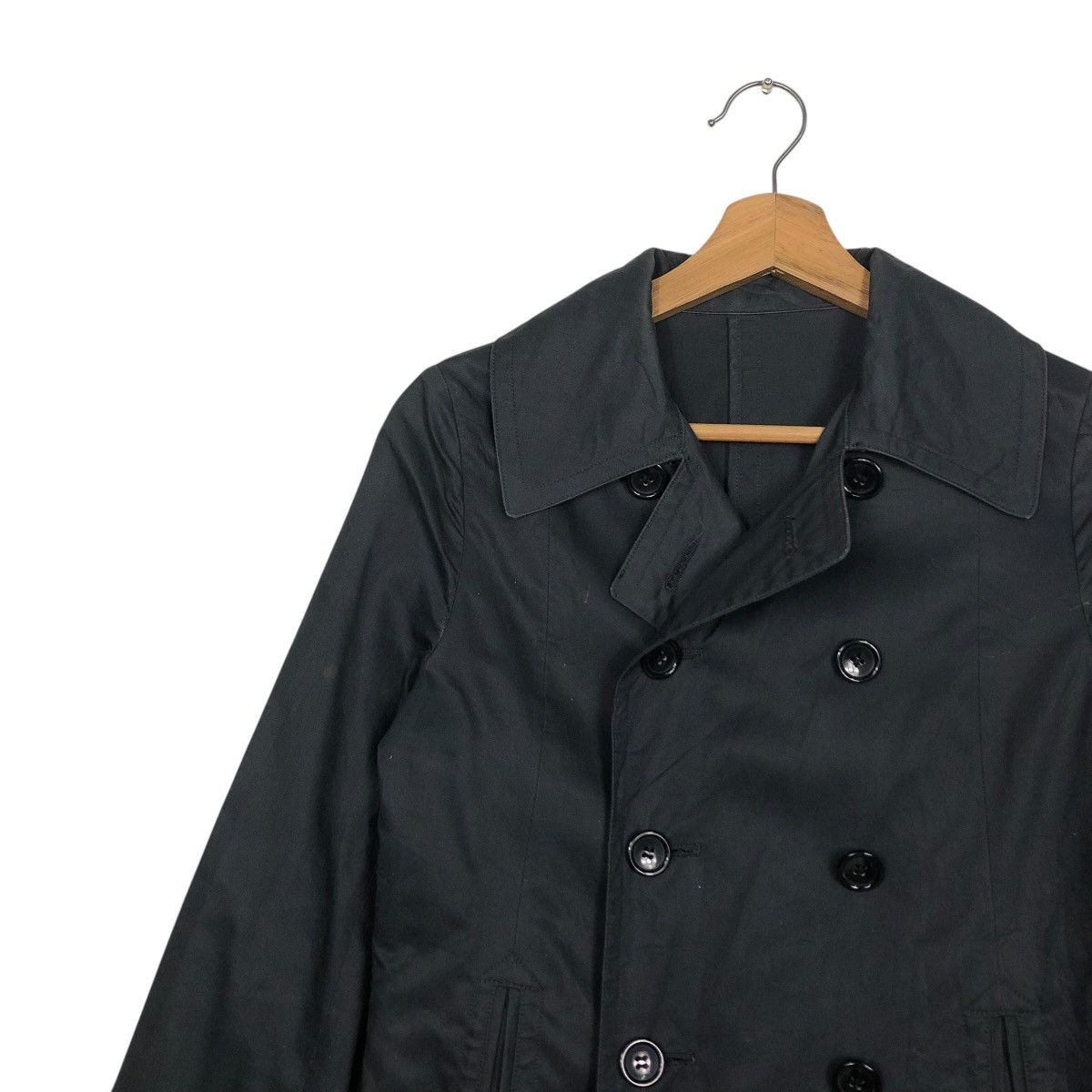 Japanese Brand 🔥CROPED BIKER JACKET DOUBLE BREAST TYU NA MADE IN JAPAN Size US S / EU 44-46 / 1 - 9 Thumbnail