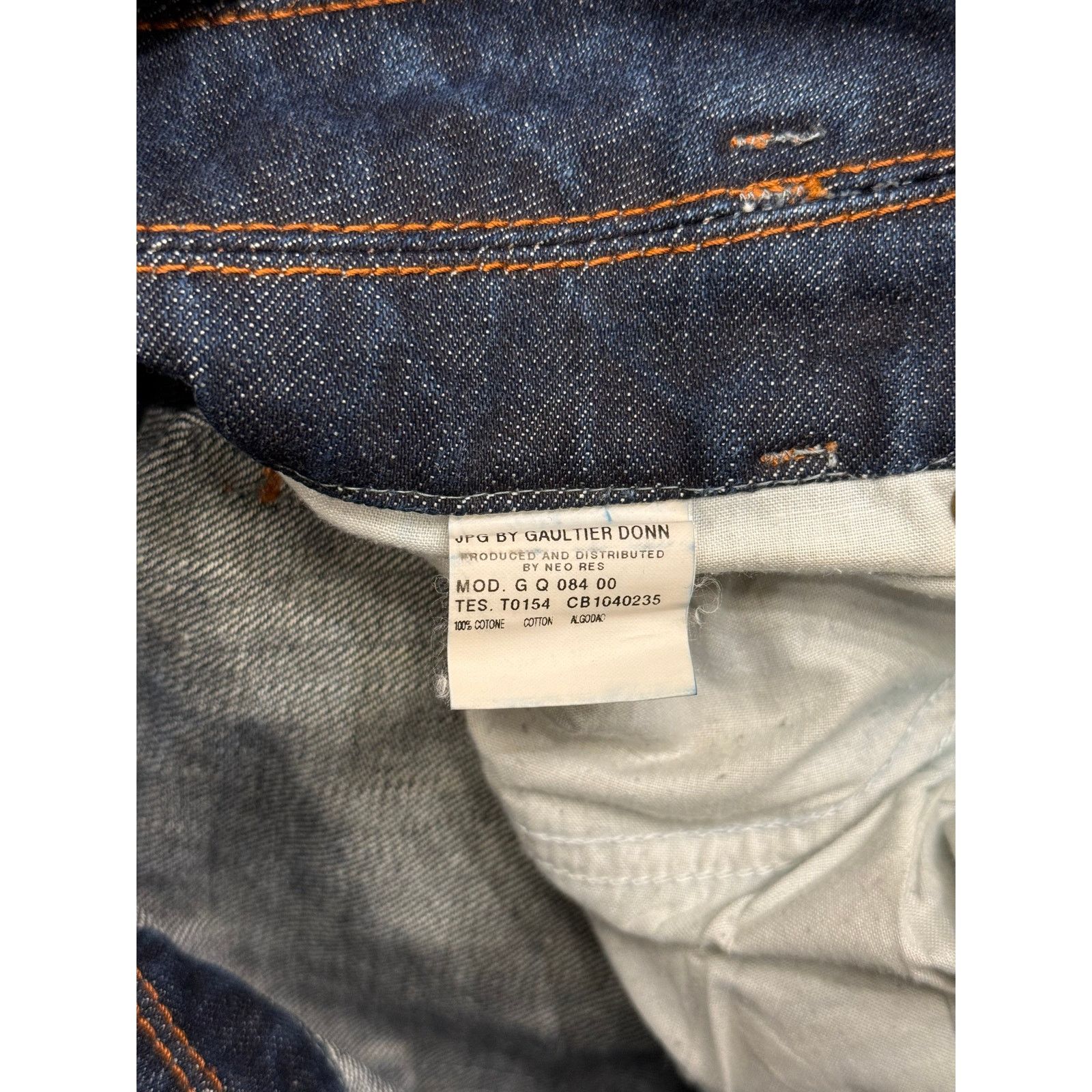 Jean Paul Gaultier 2000s Jean Paul Gaultier double waisted jeans Size US 29 - 6 Thumbnail