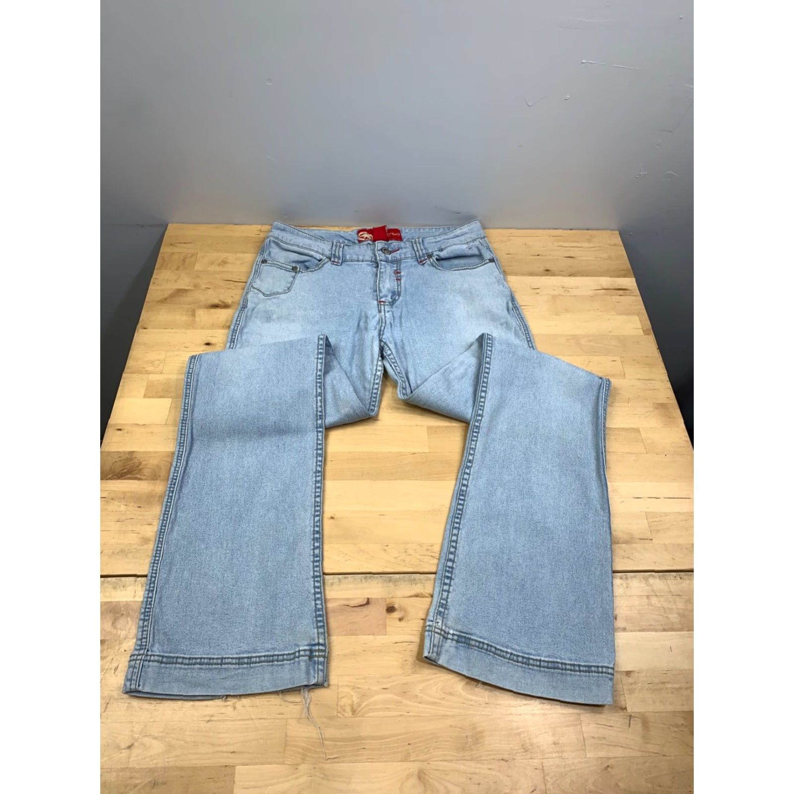 Ecko Unltd. VINTAGE Ecko Jeans Womens Bootcut Denim Light Blue 9 Blue Jeans Womens Bootcut Ecko Red Denim Jeans 9 Light Blue Bootcut Y2K 11599 Size 30" / US 8 / IT 44 - 2 Thumbnail