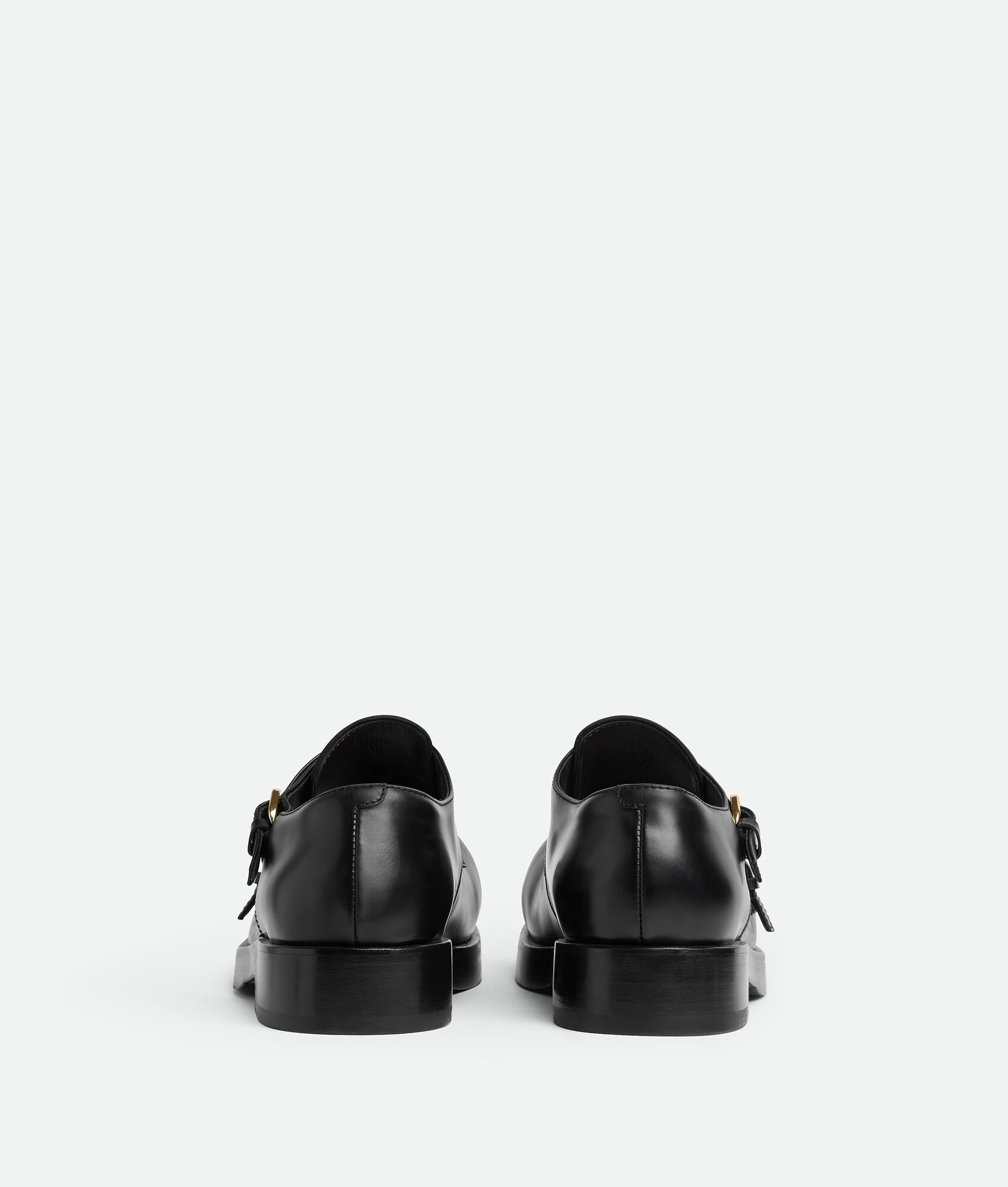 Bottega Veneta o1w1db10825 Helium Monk Strap Loafers in Black Size US 9 / EU 42 - 2 Thumbnail