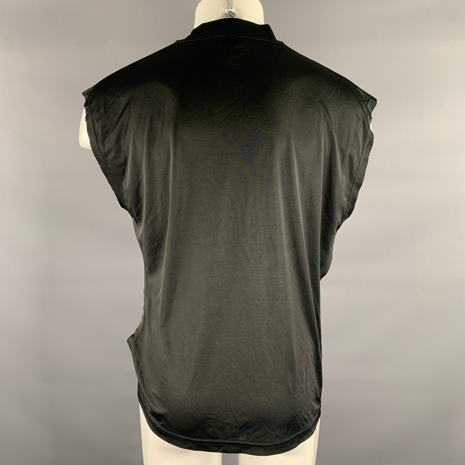 Versace VERSACE Size M Black Print Muscle T-shirt Size US M / EU 48-50 / 2 - 4 Thumbnail