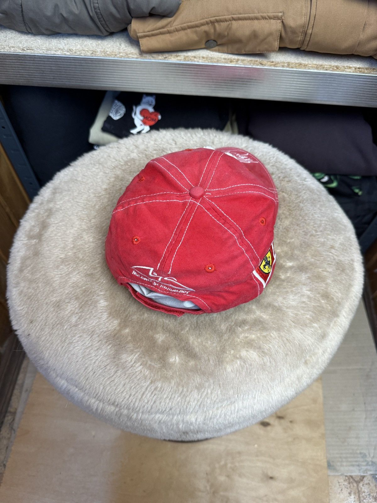 Ferrari Vintage Ferarri Schumacher Racing Y2K Cap Size ONE SIZE - 7 Thumbnail