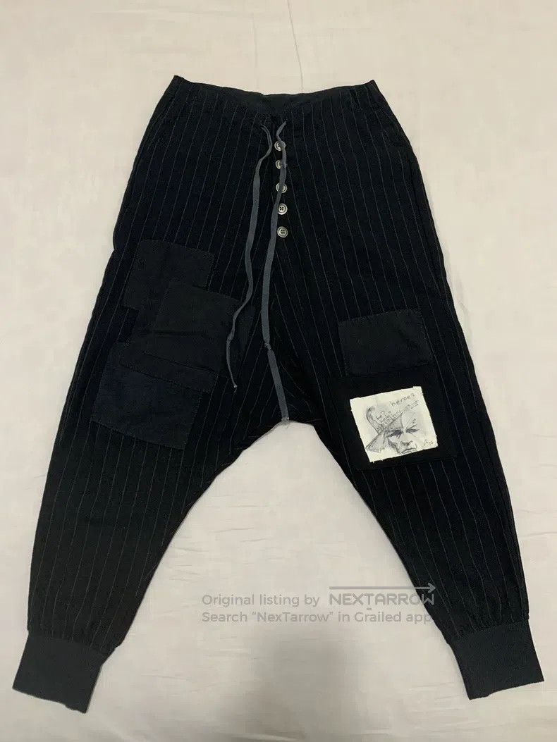 Greg Lauren Greg Lauren size S Hand-drawn early god pants Size US 27 - 2 Thumbnail