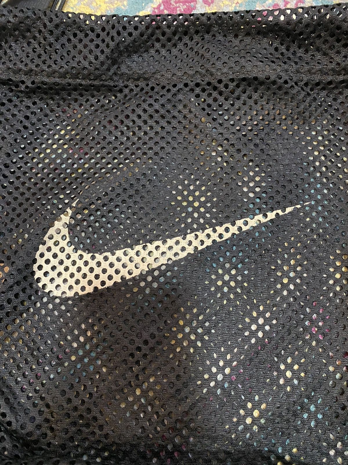 Nike Vintage Y2K Nike Big Swoosh Mesh Crossbody Bag Size ONE SIZE - 3 Thumbnail