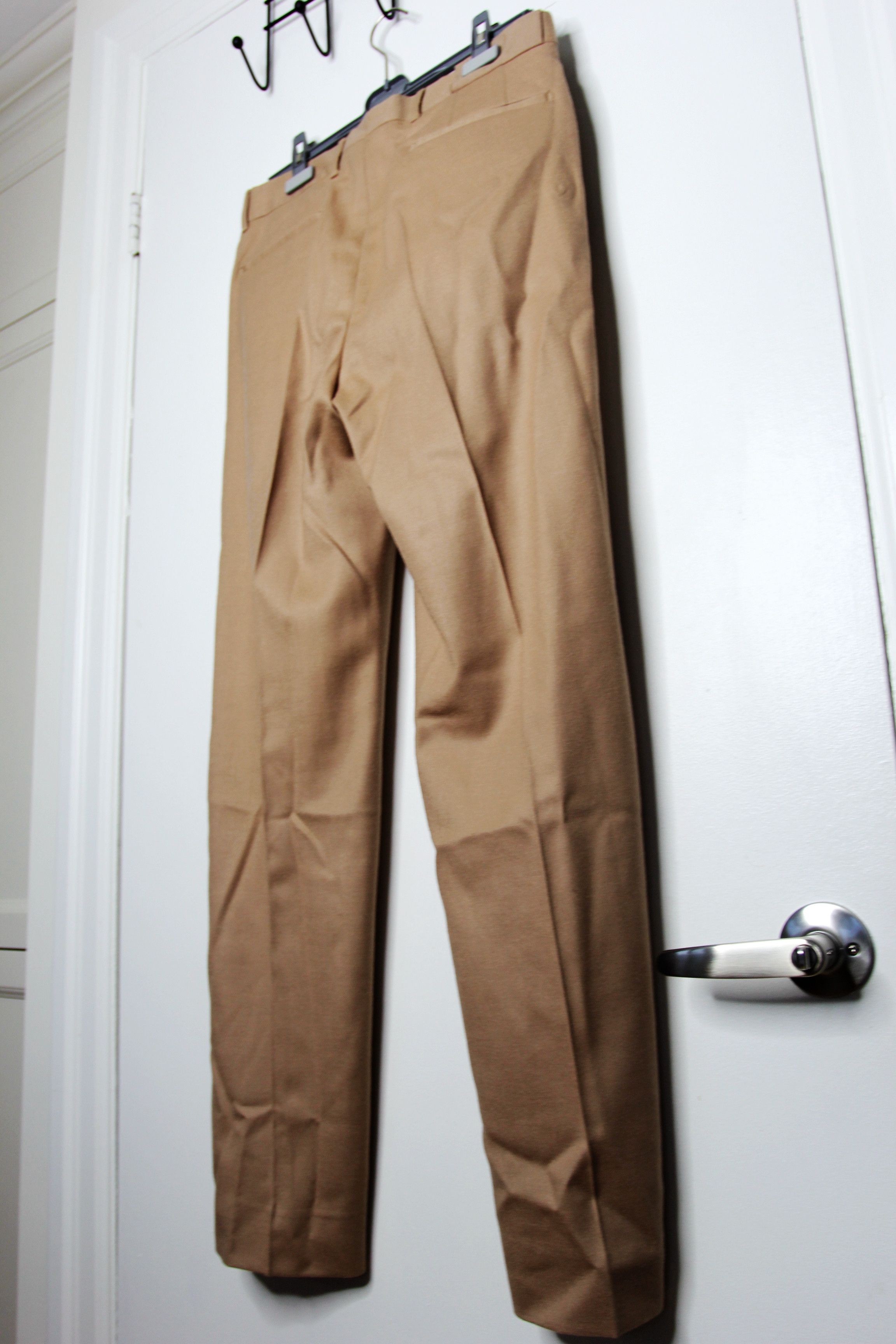 Other BNWT AW25 ECOLE DE PENSEE OLD ROSE BRUSHED WOOL PANTS 42 Size US 36 / EU 52 - 7 Thumbnail