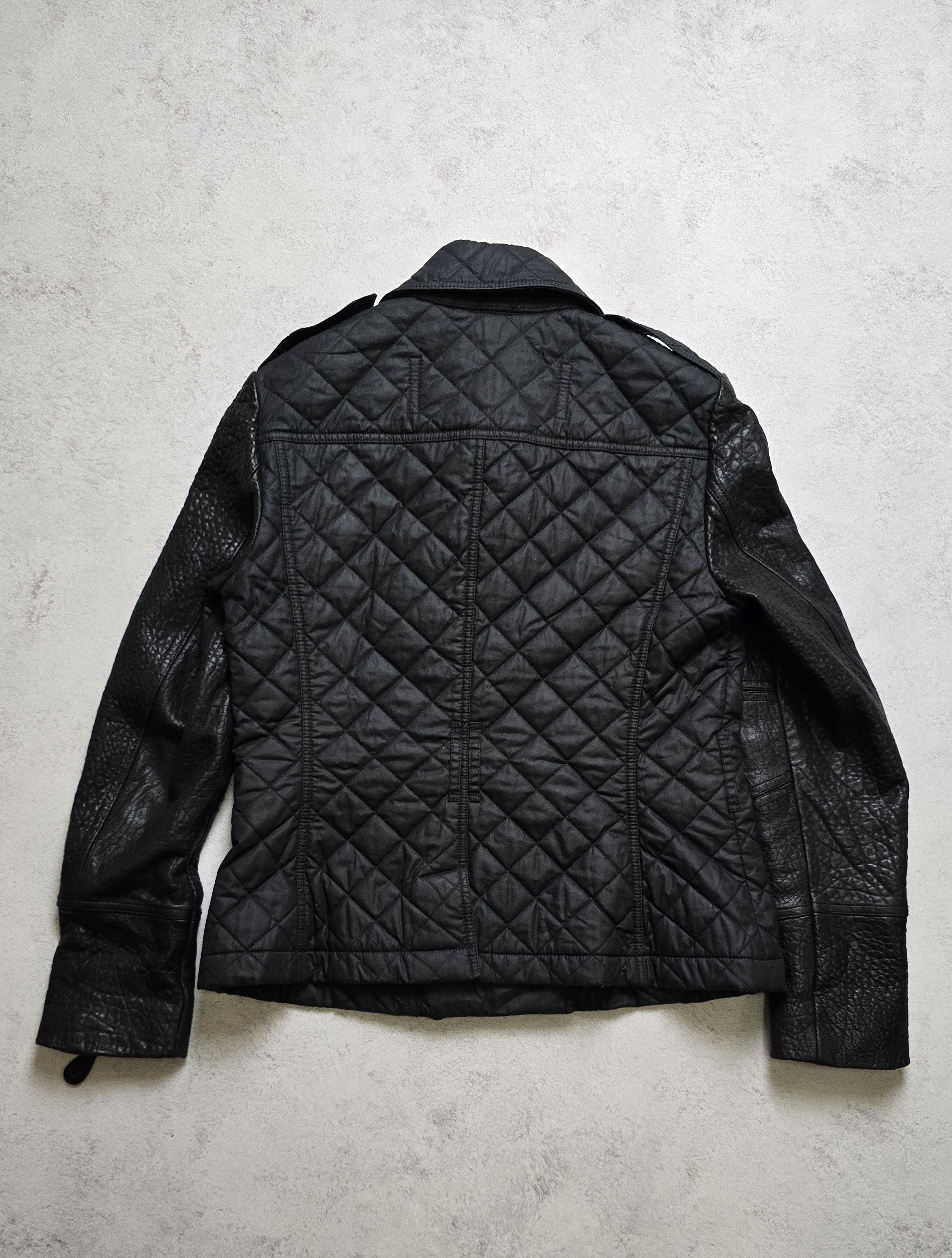 Burberry BURBERRY BRIT Quilted Lamb Leather Sleeve Jacket Size M / US 6-8 / IT 42-44 - 2 Thumbnail